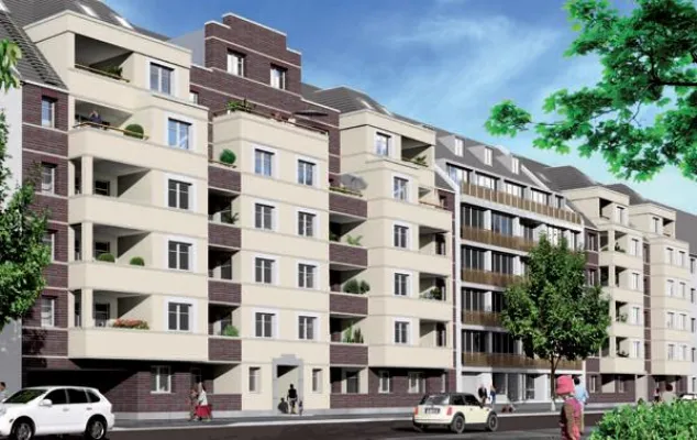 Bild: Der Pempelforter Garten- die grüne Oase inmitten der Stadt