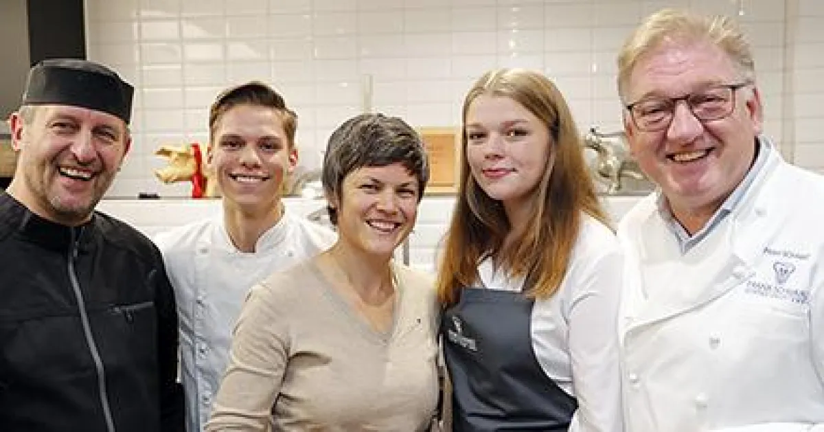 Roger Achterath, Jason Heckes, Silvia Borghorst Alina Rothe und Frank Schwarz (v.l.) © derreporter