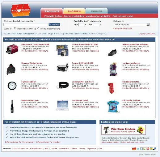 Bild: Produkte und Preise online vergleichen - und dennoch im Geschäft vor Ort kaufen?