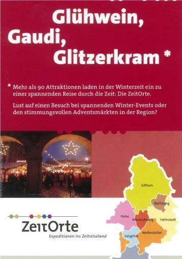 Weihnachtsmärkte und Winterevents in der Region Braunschweig-Wolfsburg Bild: Weihnachtsmärkte und Winterevents in der Region Braunschweig-Wolfsburg
