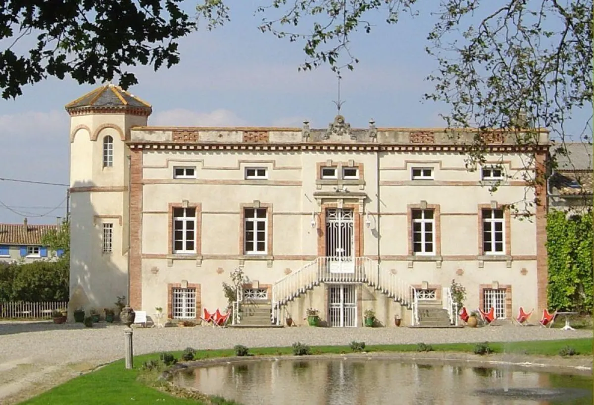 Schloss aus dem 19. Jahrhundert in Carcassonne