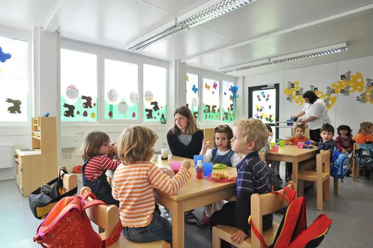 Bild: Was fehlt, sind Kindergartenplätze.