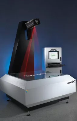Bild: Virtek präsentiert das LaserQC Rapid Inspection System und Iris Spatial Positioning System auf der Control