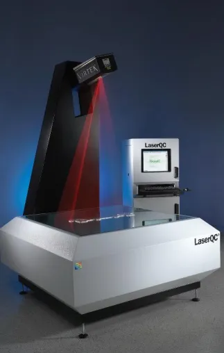 Virtek präsentiert das LaserQC Rapid Inspection System und Iris Spatial Positioning System auf der Control Bild: Virtek präsentiert das LaserQC Rapid Inspection System und Iris Spatial Positioning System auf der Control