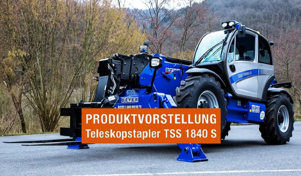 Teleskopstapler TSS 1840 S von Beyer-Mietservice