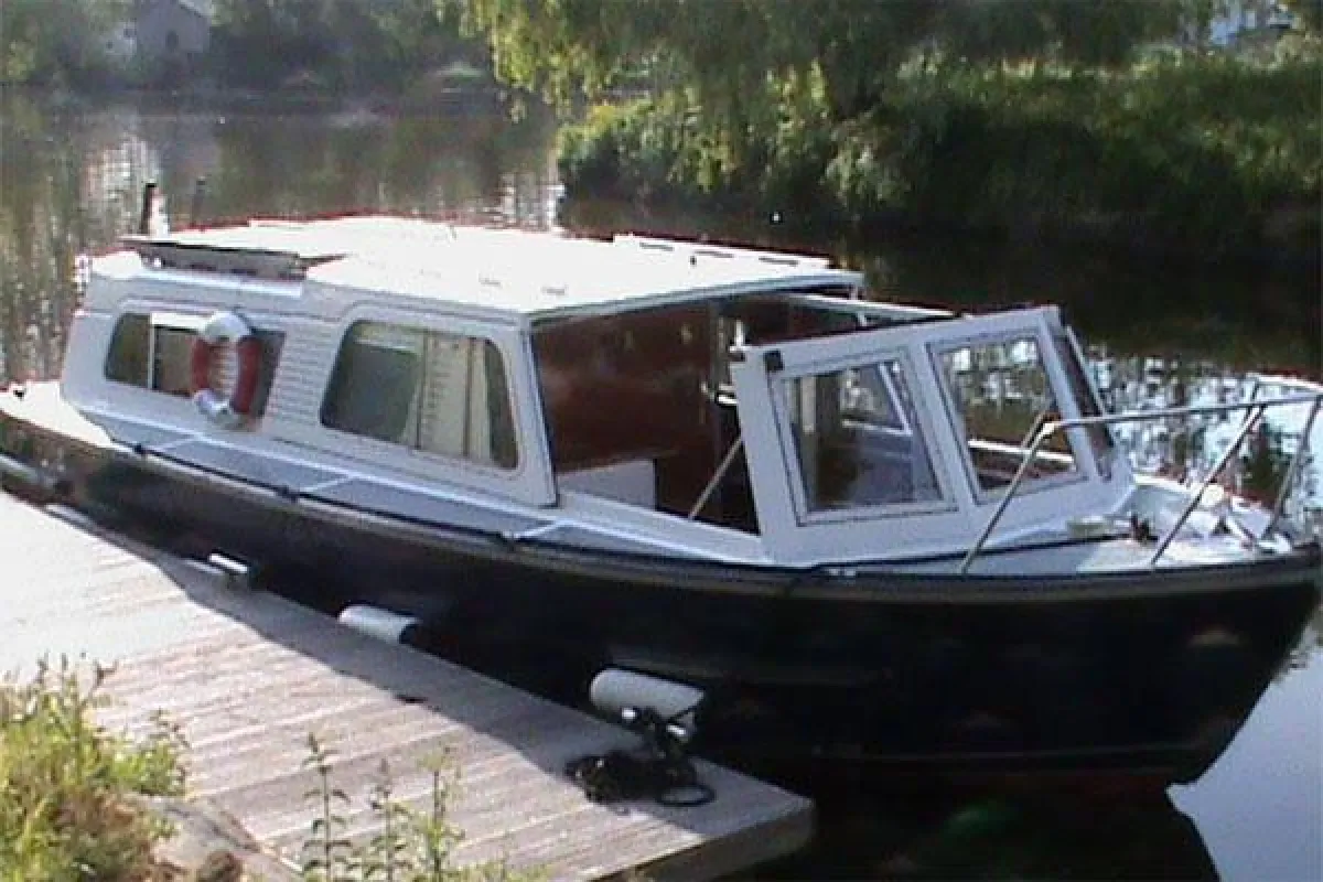 Mit dem Hausboot 
