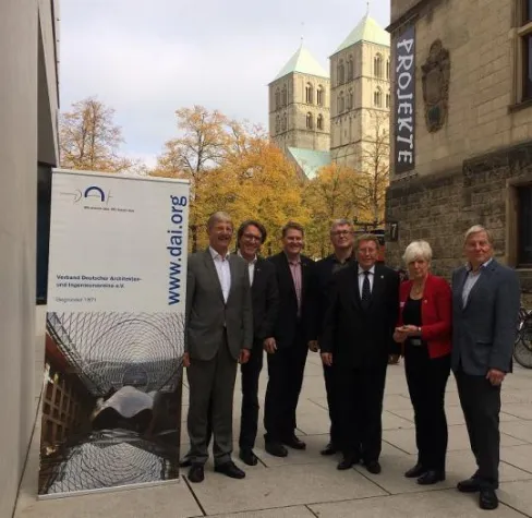 Prof. Dipl.-Ing. Christian Baumgart einstimmig im Amt des DAI Präsidenten bestätigt Bild: Prof. Dipl.-Ing. Christian Baumgart einstimmig im Amt des DAI Präsidenten bestätigt