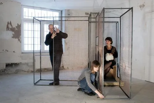 Bild: Ausstellung & Performance - Gustav Kluge, Petra Kluge und Kathrin Haaßen