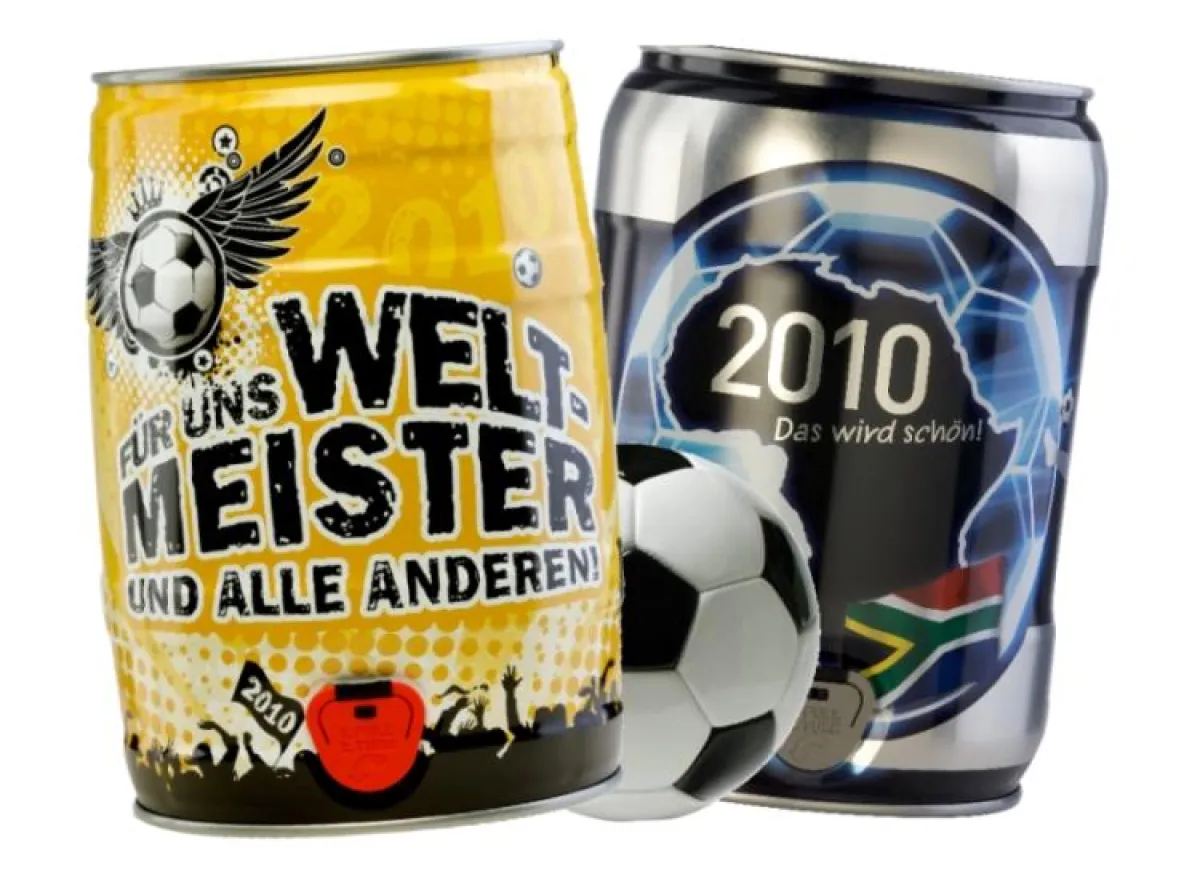 WM-Partyfässer 2010