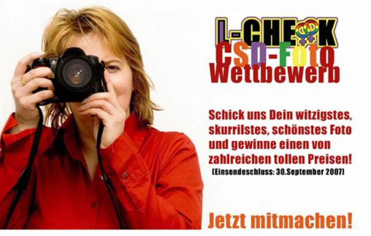 CSD-Fotowettbewerb von L-CHECK, dem unabhängigen Singlebörsenvergleich für lesbische Frauen