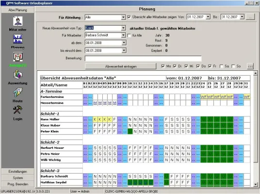 Bild: Kostengünstige Urlaubs- und Abwesenheitsplanung für Unternehmen