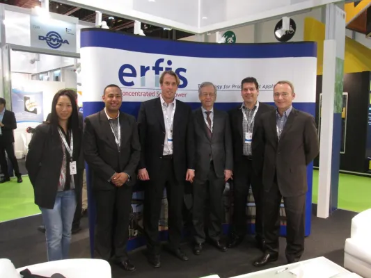 Bild: Erfis präsentiert sich erfolgreich auf dem ‚World Future Energy Summit‘ in Abu Dhabi