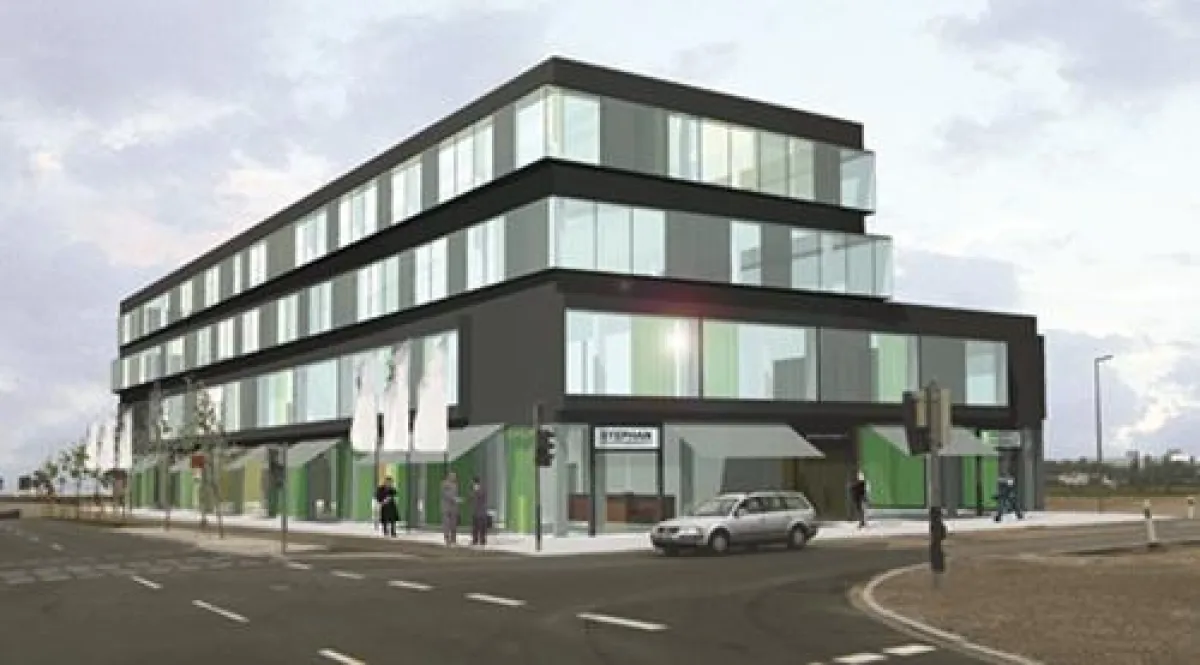 Bürokomplex mit den neuen Geschäftsräumen von 3Dconnexion in München