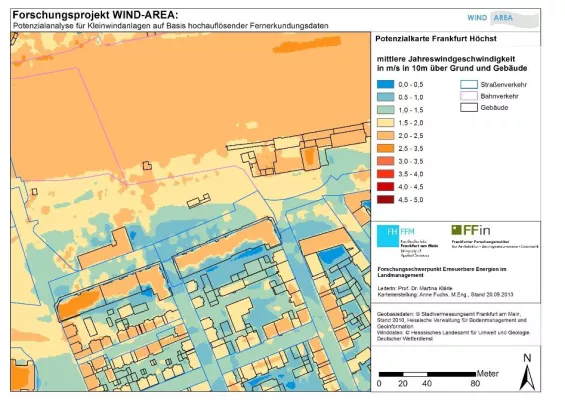 Bild: WIND-AREA zeigt wirtschaftlichste Standorte für Kleinwindanlagen auf