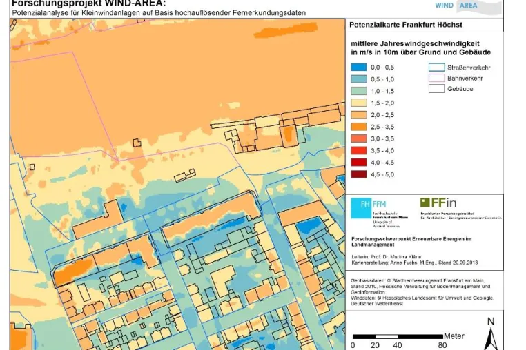 Bild: WIND-AREA zeigt wirtschaftlichste Standorte für Kleinwindanlagen auf