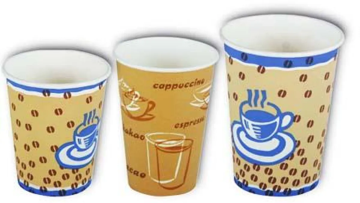 Coffee 2 go - bedruckte und unbedruckte Kaffeebecher