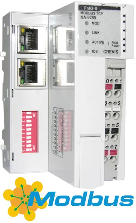 Feldbusknoten Modbus TCP/UDP