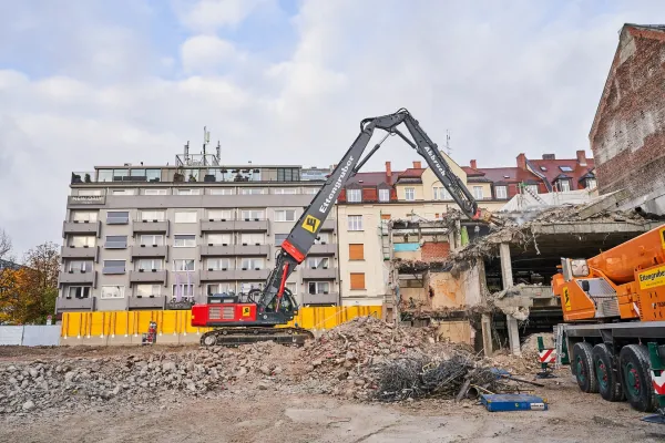 Bild: Wohn- und Büroensemble VINZENT zeigt: Nachhaltiger Neubau startet beim Abbruch