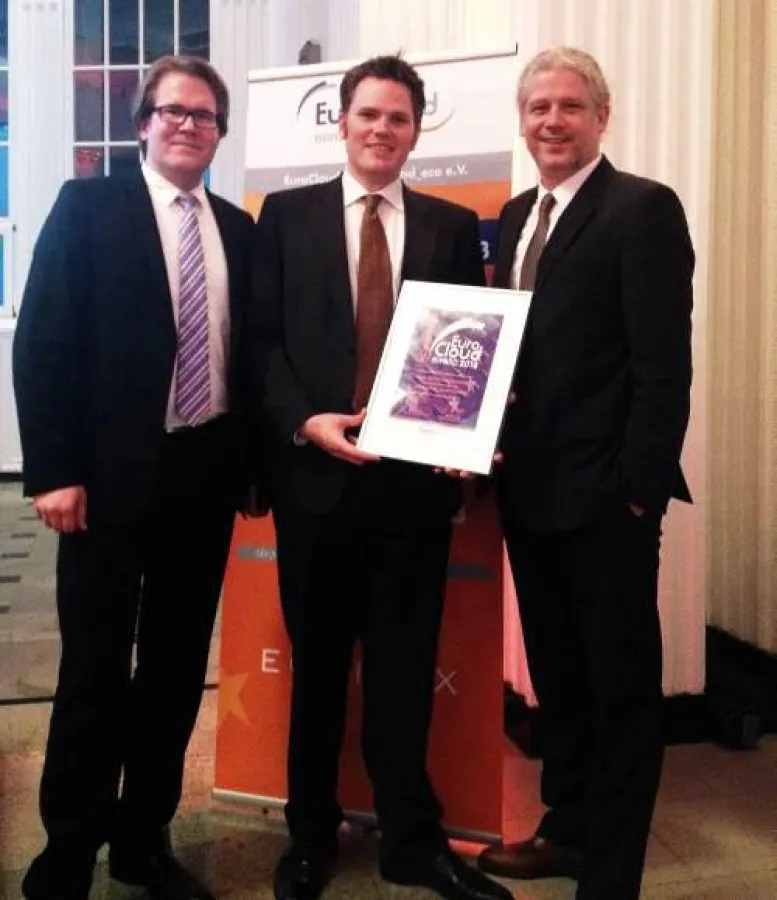 Patrick Schulte & Philipp Berchtold mit Juror Jens Mayer