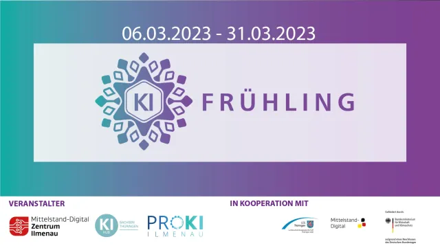 Bild: KI-Frühling 2023: Veranstaltungsreihe zu Künstlicher Intelligenz im März
