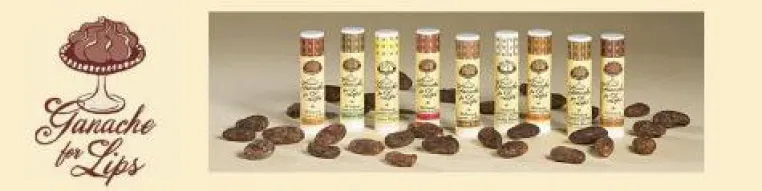 Etwas ganz Besonderes aus USA für die Lippen: natürliche Pflegestifte von Ganache for Lips mit echter Schokolade Bild: Etwas ganz Besonderes aus USA für die Lippen: natürliche Pflegestifte von Ganache for Lips mit echter Schokolade