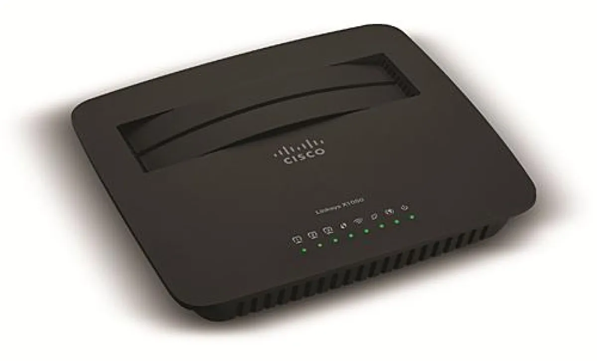Das Modell Linksys X1000 der Cisco X-Series eignet sich für Heimnetze DSL-, Kabel- und Glasfaser. (Q