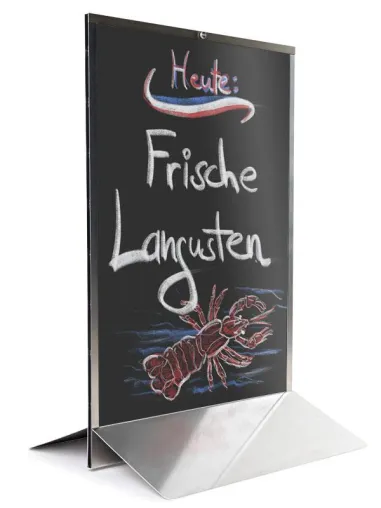 Bayerische Firma macht die Kreidetafel wetterfest Bild: Bayerische Firma macht die Kreidetafel wetterfest
