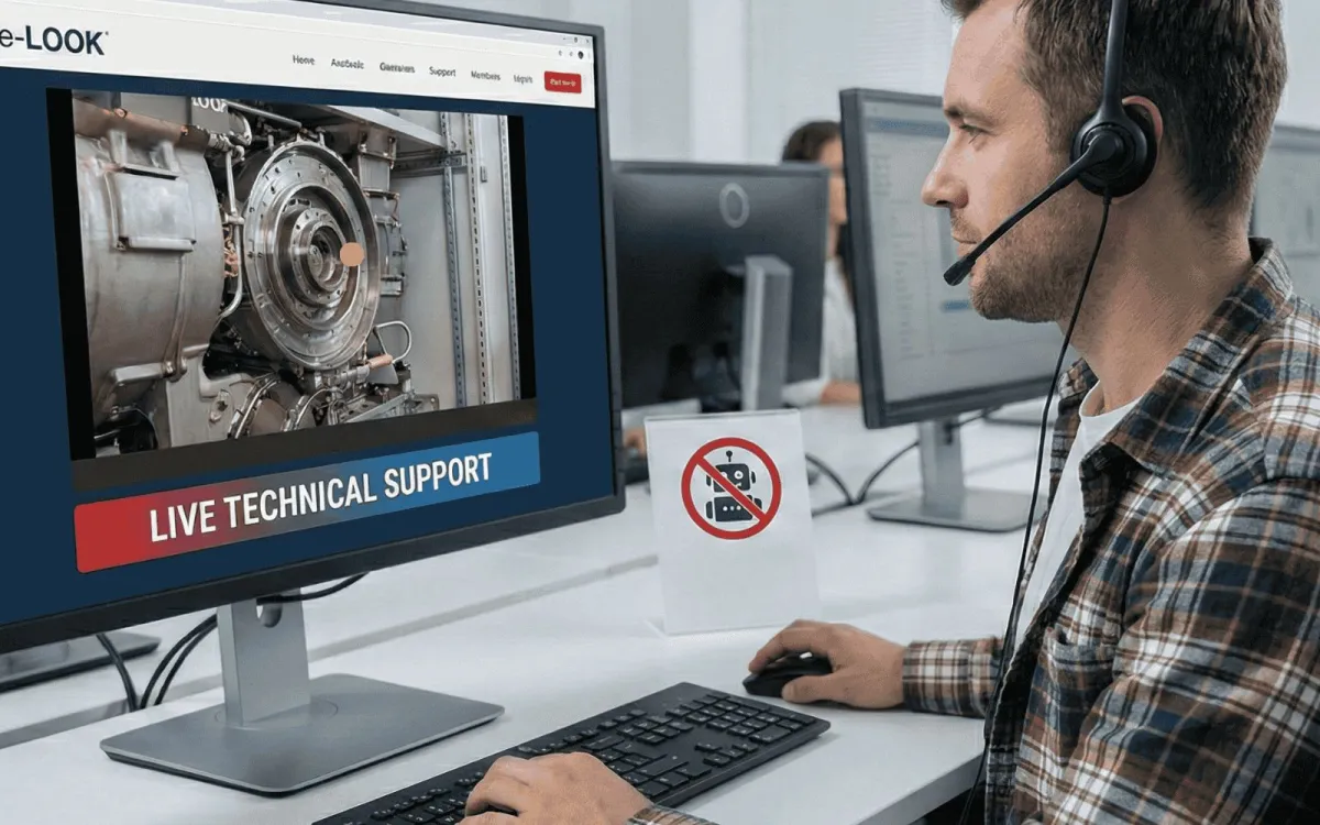 Technischer Video Support (© tele-LOOK)