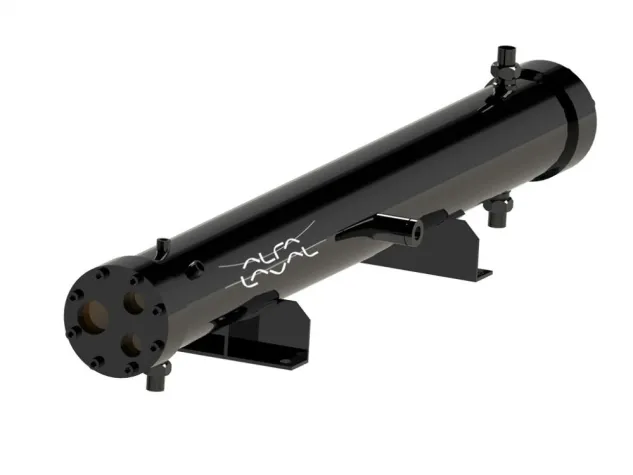 Bild: Neue Rohrbündelverflüssiger im unteren Leistungsbereich von Alfa Laval