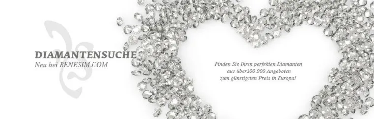 Bild: Online Juwelier RENESIM.COM startet das größte Internet-Diamantenangebot im deutschsprachigen Raum