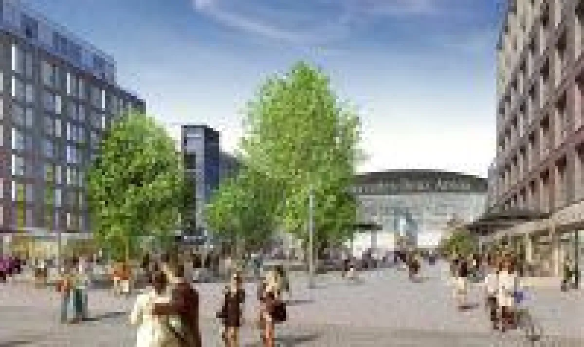 Ab 2018: Neues ALEX Berlin am Mercedes Platz - Bildnachweis: Archimation 2017