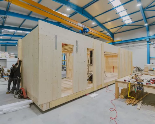 Bild: Die innovative Wohn-Lösung der Zukunft: Das BLOXS Modulhaus zum Mitnehmen