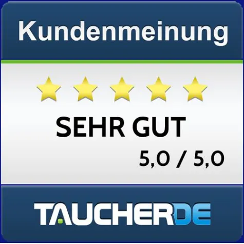 Bild: Portal Taucher.de bietet Bewertungsbutton an