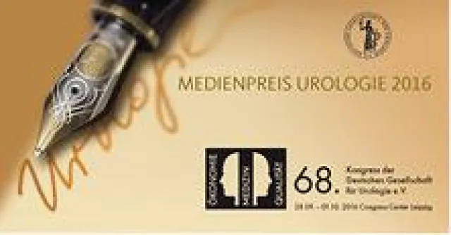 Bewerbungsfrist endet am 31. Juli: Medienpreis Urologie 2016 mit 2500 Euro dotiert Bild: Bewerbungsfrist endet am 31. Juli: Medienpreis Urologie 2016 mit 2500 Euro dotiert