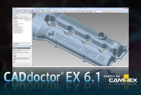 Bild: Fehlerfreier CAD-Datenaustausch mit neuem CADdoctor EX 6.1