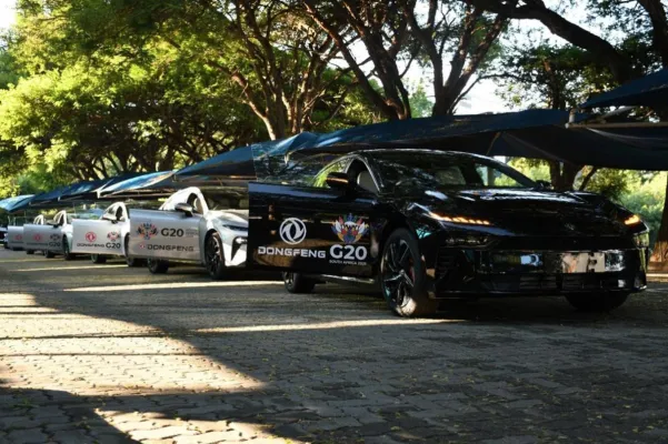 Bild: Dongfeng sichert G20-Transport in Südafrika - Grüne Flotte international gelobt