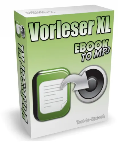 Vorleseprogramm Vorleser XL neue 2017er Version Bild: Vorleseprogramm Vorleser XL neue 2017er Version