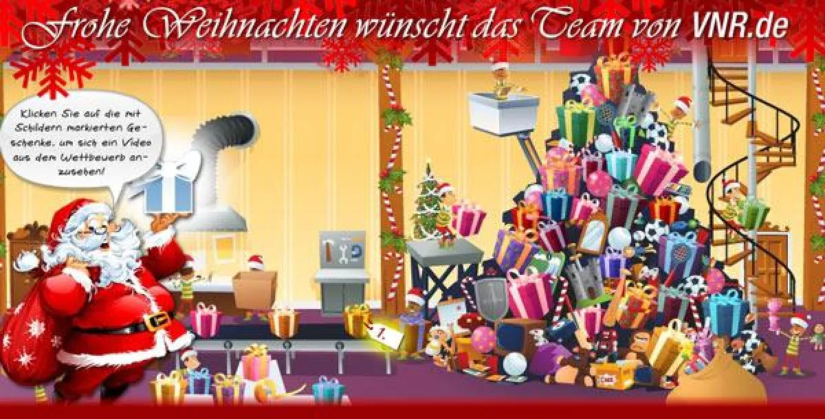 VNR startet heute seinen Online-Adventskalender