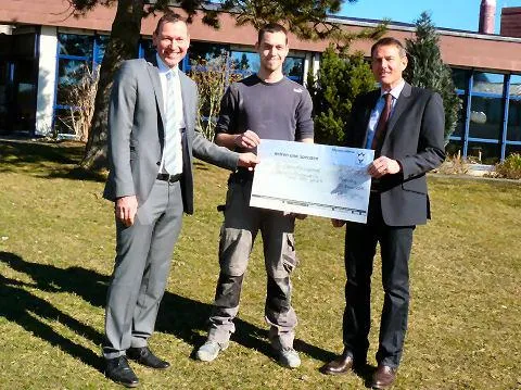 Bild: 15.000 Euro für das BBW sollen bei Berufsstart helfen