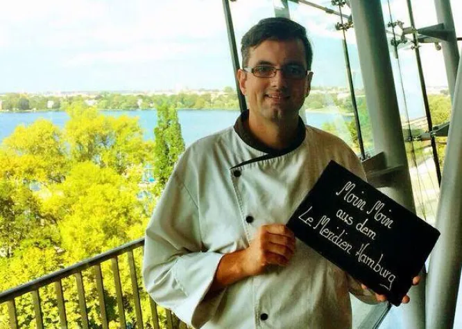 Matthias Cantauw ist neuer Küchenchef im Le Méridien Hamburg Bild: Matthias Cantauw ist neuer Küchenchef im Le Méridien Hamburg
