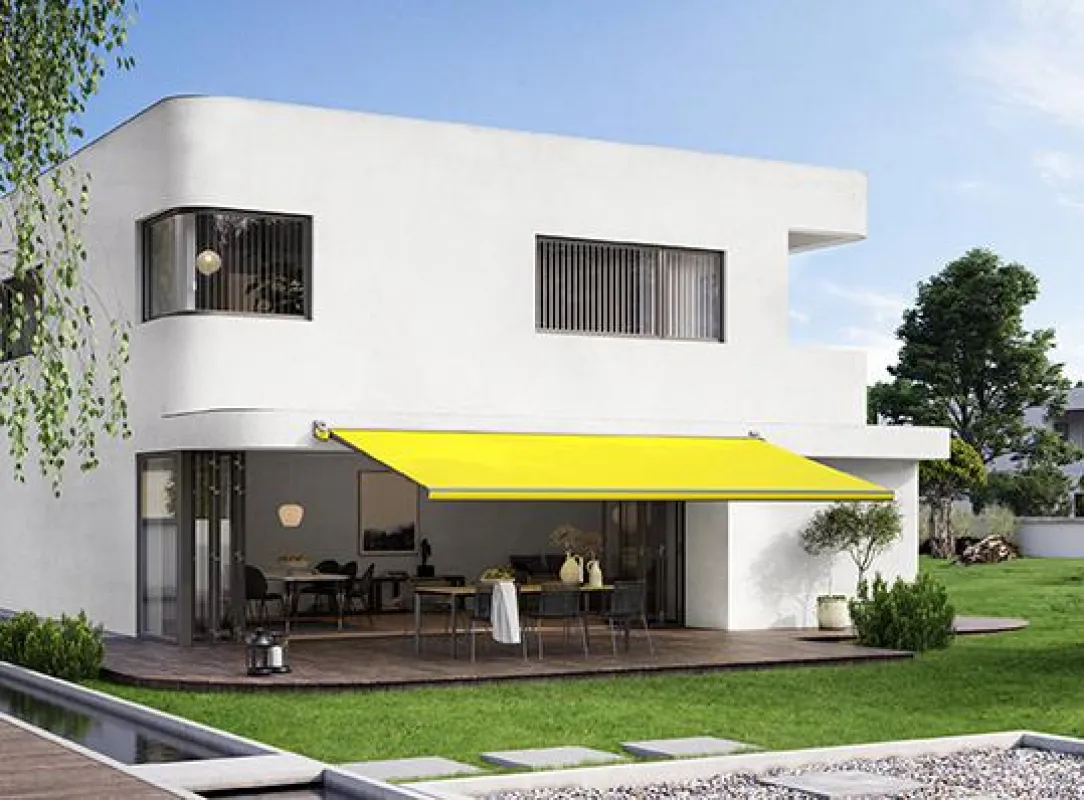 Eine neue Kassettenmarkise bringt Schwung in den Sommer: die MX-3 von markilux.