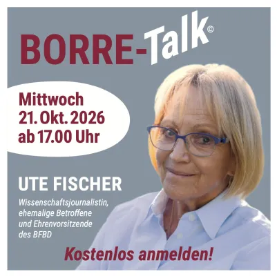 Bild: Borre-Talk©  - Neue kritische Live-Diskussion um Borreliose in Deutschland