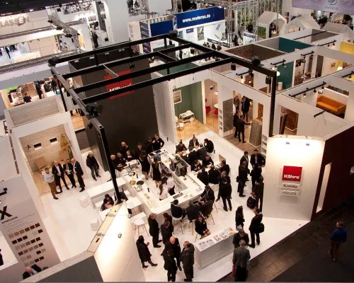 Bild: Innovatives Standkonzept und einzigartige Interieurs inspirierten Domotex-Messebesucher