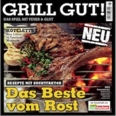 Komplettes Re-design: „Einfach Gut Grillen“ heißt jetzt „Grill Gut!“ Bild: Komplettes Re-design: „Einfach Gut Grillen“ heißt jetzt „Grill Gut!“