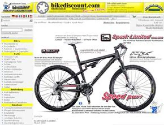 Bild: bikediscount.com - high end Individualbikes aus dem ACEA Webshop.NET