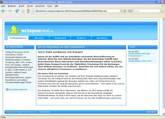 Bild: Klick für Klick Provisionen sammeln