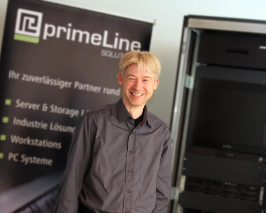 Torsten Kleemann, Experte für HPC, HA sowie Server und Storage Lösungen bei primeLine