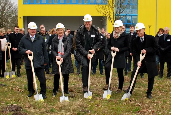 Bild: Erster Spatenstich: Hildebrandt investiert 7,5 Millionen Euro