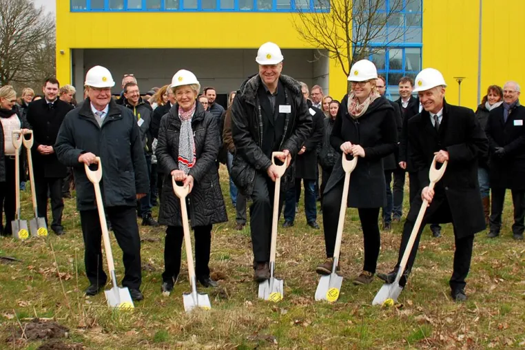 Bild: Erster Spatenstich: Hildebrandt investiert 7,5 Millionen Euro