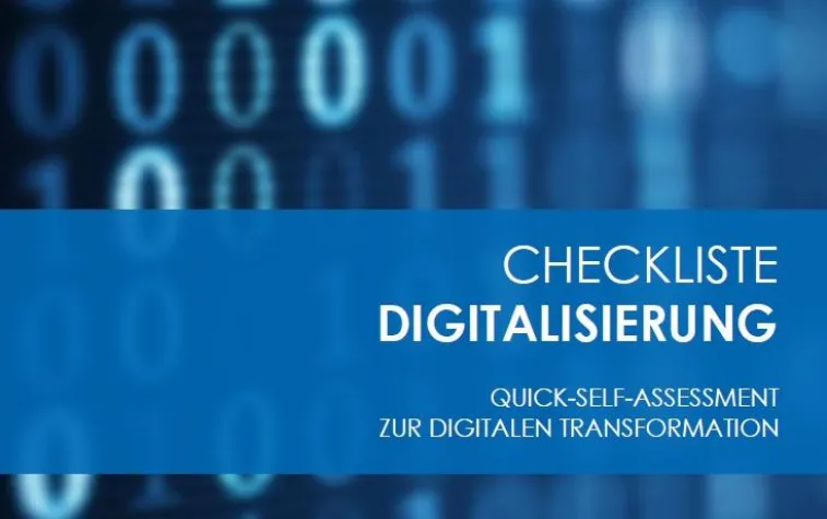 Bild: Checkliste Digitalisierung zum kostenlosen Download